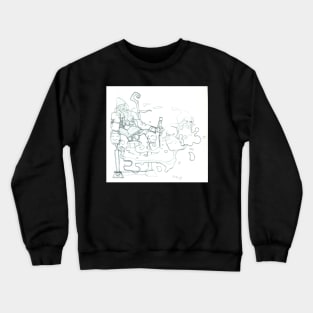 ghost Crewneck Sweatshirt